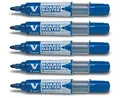 Produktbild: PILOT Tafelmarker V Boardmaster Begreen 5er Set blau