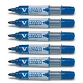 Produktbild: PILOT V Board Master Whiteboard-Marker, mittlere Spitze, Blau, 6 Stück