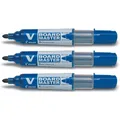 Produktbild: Pilot Set of 3 Board Master Begreen Blackboard Markers Blue