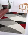 Produktbild: the carpet Teppich Pearl, rechteckig, Höhe: 11 mm, moderner dichter Wohnzimmer Teppich Konturenschnitt