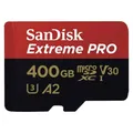 Produktbild: SanDisk Extreme PRO 400GB microSDXC UHS-I Speicherkarte mit SD-Adapter...