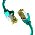 Produktbild: EFB-Elektronik CAT6a GRÜN 7,5m Patchkabel S/FTP PIMF Grün 7,5 m