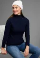 Produktbild: Bruno Banani Rollkragenpullover mit Metalllogo