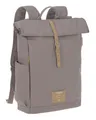 Produktbild: Lässig Green Label Rolltop Backpack Wickeltasche Rucksack Rosewood Grey altrosa