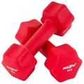 Produktbild: MAXXIVA Hantelset Neopren Kurzhanteln 2 x 3.0 kg Fitnesshanteln Krafttraining Workout Homegym