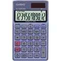 Produktbild: Casio Taschenr.SL-300VER/SL-320TER+ SL320TER+ Solar, 12-stellig hellblau (Batterien) (sl-320ter+)