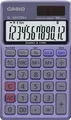 Produktbild: Casio Taschenrechner SL-320TER+, 12-stellig, Steuerberechnung, Währungsumrechnung, Solar-/Batteriebetrieb, blau