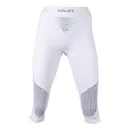 Produktbild: UYN Damen Strumpfhose Underwear Fusyon UW Strumpfhose, Snow White/Anthracite/Grey, L/XL, U100041