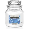 Produktbild: Yankee Candle - Duftkerze Mittleres Glas Soft Cotton 340 G, Weiß Kerze Duft Kerze
