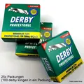 Produktbild: DERBY PROFESSIONAL Rasierklingen Ersatzklingen Rasiermesser Klingen Jilet blade