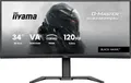 Produktbild: iiyama GCB3482WQSU-B1 - LED-Monitor - Gaming - gebogen - 86.4cm (34Zoll) - 3440x1440 WQHD @120Hz - VA - 500cd/m² - 3000:1 - 0.6ms - 2xHDMI, DP, Lautspr.