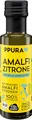 Produktbild: PPURA Bio Natives Olivenöl Extra Amalfi Zitrone | Italienisches Oliven Öl mit frischen Amalfi Zitronen | 100% Natürlich, Ohne Zusatzstoffe und Aromen | Kaltgepresst & Lichtgeschützt | 100ml