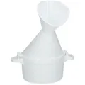 Produktbild: Inhalator Kunststoff weiß 2teilig 1 St Inhalat