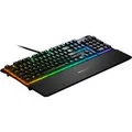 Produktbild: APEX 3, Gaming-Tastatur schwarz, DE-Layout, Rubberdome