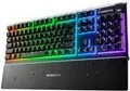 Produktbild: SteelSeries Apex 3 - Tastatur - mit Multimedia-Rad - backlit - USB - Deutsch - Schlüsselschalter: Whisper Quiet Gaming Switch (64797)