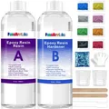 Produktbild: Epoxidharz transparent 500ml Glas Kristallklar  Kerzenkunst