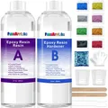 Produktbild: Wasserfestes Epoxidharz 500 ml für Holz & Kunst – Einfach anzuwenden, überzeugt!