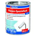 Produktbild: baufan Fliesen Speziallack 3in1 750ml Fliesenlack weiß seidenmatt Lack