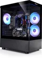 Produktbild: Kiebel Speed V8 Gaming-PC (AMD Ryzen 5 AMD Ryzen 5 8600G, Radeon Vega, 32 GB RAM, 1000 GB SSD, Luftkühlung, ARGB-Beleuchtung)