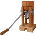 Produktbild: Eschenfelder Tischmodell - Korn-Quetsche - Holztrichter - Handbetrieb -  braun
