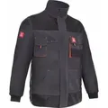 Produktbild: Arbeitsjacke Sicherheitsjacke Bundjacke Arbeitskleidung JACKE URGENT (URGA-J) Gr. 48 - Schwarz - 48