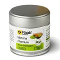 Produktbild: Raab Bio Matcha Grünteepulver 30g aus feinsten jungen Blättern, aus Japan