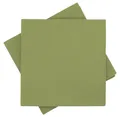 Produktbild: Servietten Tischdeko Grün Olive Hochzeit Kommunion Konfirmation 40x40cm 20 Stk
