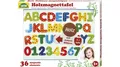 Produktbild: LENA® Holzmagnettafel mit Buchstaben und Zahlen