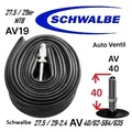 Produktbild: Schwalbe MTB Fahrrad-Schlauch AV19 27,5 / 29-2.4 Auto Ventil 40/62-584/635 AV40m
