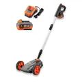 Produktbild: FUXTEC Akku Einhand-Rasenmäher FX-E1RMEH20-SET, kompakter Gartenmäher mit 220mm Schnittbreite, 20V Akku und Ladegerät, 300W, 3-fache Schnitthöheneinstellung 30–50mm, Flexible Kugelkopfsteuerung