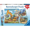 Produktbild: Ravensburger Puzzle 09226 Große Baufahrzeuge, 3x 49 Teile, ab 5 Jahre