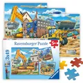 Produktbild: Ravensburger Kinderpuzzle - 09226 Große Baufahrzeuge - Puzzle für Kinder ab 5 Jahren, mit 3x49 Teilen