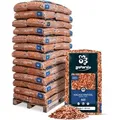 Produktbild: Galamio - Holzhackschnitzel Orange 60l X 39 Sack 2340l