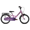Produktbild: PUKY YOUKE 16 | Kinderfahrrad 16 Zoll ab 4 Jahre | Fahrrad für Kinder mit Rücktrittbremse & V-Brake | Höhenverstellbar | Leichter Aluminiumrahmen | Fahrrad 16 Zoll Jungen & Mädchen | Perky Purple