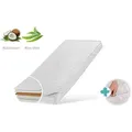 Produktbild: Kindermatratze KOKOS mit gestepptem Aloe Vera-Bezug, Kids Collective, 10 cm hoch, Babymatratze 60x120I70x140I80x160I80x180I90x200 90 cm x 200 cm x 10 cm