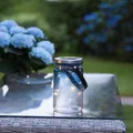 Produktbild: LED Solarglas Solarleuchte Tischleuchte Laterne mit Aufhänger blau Terrasse