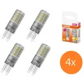 Produktbild: 4 x OSRAM Superstar LED G9 PIN dimmbar Stiftsockel 4,4W wie 40W warmweiß