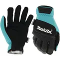 Produktbild: Makita Arbeitshandschuhe P-84676, Nylon, schwarz-türkis, Größe 10 / XL