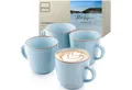 Produktbild: SÄNGER Becher Set Rio, Steingut, 4 tlg. Rio Lagune Kaffeebecher, Blau, Handmade, VALUE COLLECTION