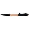 Produktbild: Cross Rollerball Calais Rosegold/Schwarz (Rosegold Schaft, Kappe schwarz) (AT0115-27-CR)