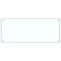 Produktbild: vidaXL Küchenrückwand Transparent 100×40 cm Hartglas