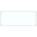 Produktbild: vidaXL Küchenrückwand Spritzschutz Fliesenspiegel Glasplatte Rückwand Herdspritzschutz Wandschutz Herd Küche Transparent 100x40cm Hartglas