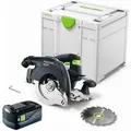 Produktbild: Aktion: Festool Akku-Handkreissäge hkc 55 EB-Basic-5,0 – 577034 - inkl. 1 Gratis-Akku im Lieferumfang