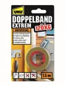 Produktbild: UHU Doppelband Extrem 1,5m Hochbelastbar Doppelseitig transparent Montageband