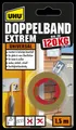 Produktbild: UHU Doppelband Extrem 19 mm x 1,5 m Doppelseitig Klebeband