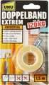 Produktbild: UHU 46820 Doppelband Extrem 120 kg Doppelseitiges Montage Klebeband 1,5m x 19mm