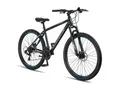 Produktbild: Licorne Bike Guide Premium Mountainbike in 20, 24 und 26 Zoll - Fahrrad für Mädchen, Jungen, Herren und Damen - Shimano 21 Gang-Schaltung, Kinderfahrrad, Kinder Farbe:Schwarz/Blau;Zoll:29.00