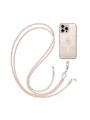 Produktbild: Satechi OntheGo Crossbody Lanyard with multi-device charging cable - Desert Rose