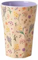 Produktbild: Rice Print Becher, Melamin, 400ml, Wildblumen