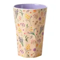 Produktbild: Tall Melamin Becher - Multi - Wild Flower Print